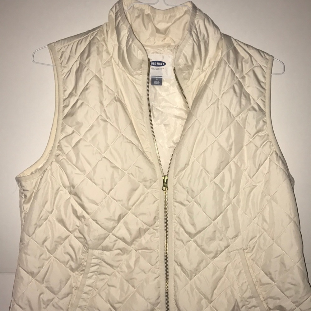 Old Navy Cream Vest